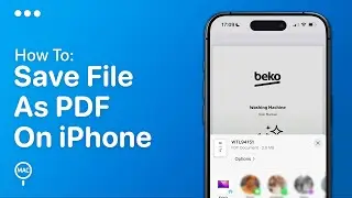 How To Save a PDF File on iPhone - Easy Guide