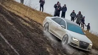 BATTLE OF GERMAN SHOW-OFFS. AUDI HUMILIATS SUBARU WRX STI AND G63 AMG