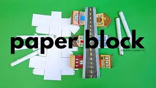 How to Make a Paper Neighborhood Block