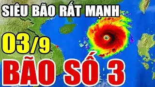 Dự báo thời tiết hôm nay và ngày mai 3/9/2024 | dự báo bão mới nhất | thời tiết 3 ngày tới