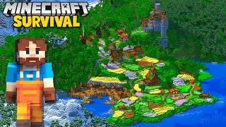 I TRANSFORMED My Village In Minecraft 1.20 Survival!