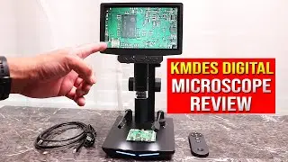 KMDES Digital Microscope Review (HDMI & Remote Control)