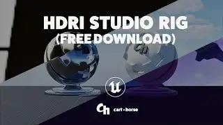 HDRI Studio Lighting Rig (Free Download) for Unreal Engine