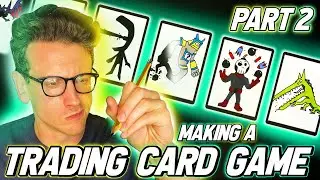 I Made A TCG From Scratch! #2 | Start On The Art!