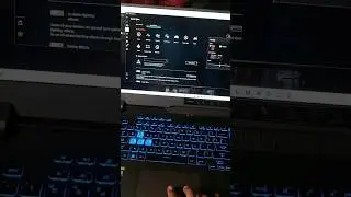 ASUS Rog Strix G17 Gaming laptop backlight keyboard effects 