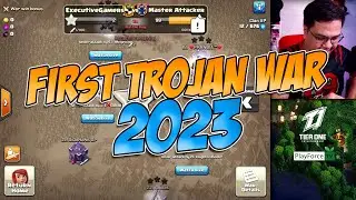 PANALO! First Trojan War of 2023! - Clash of Clans [Tagalog/English]