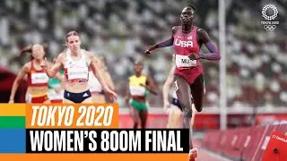 Women's 800m final 🏃‍♀️ | Tokyo Replays