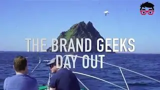 #BrandGeeksDayOut on Skellig Michael