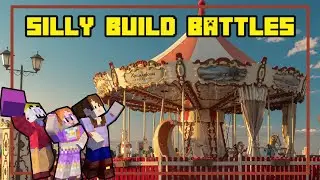 MERRY-GO-ROUND BATTLE | Minecraft Build Challenge Live Stream Ep 16