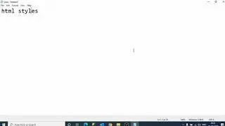 Html styles,font size, background colour and font