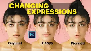 Photoshop 2021 Update : Neural Filters - Face Expressions