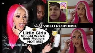 Cardi B CLAPS BACK to Offset Finger Video 