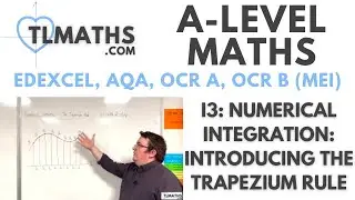 A-Level Maths: I3-03 Numerical Integration: Introducing the Trapezium Rule