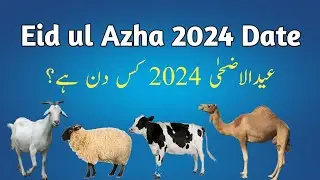 Eid ul Azha 2024 Date l When Will Be Eid ul Adha l Bakra Eid 2024 Date l Today Islamic Calendar