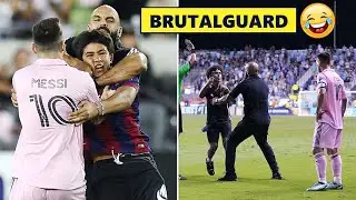 5 Minutes of Messi's Bodyguard vs Pitch Invaders! 💥💥😅