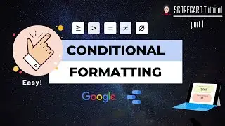 How to Format Scorecard Using Rules in Google Data Studio: Simple & Quick (Conditional Formatting)