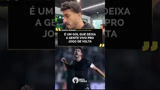 GUSTAVO HENRIQUE CELEBROU SEU PRIMEIRO GOL PELO CORINTHIANS E PROJETOU JOGO CONTRA O FLAMENGO