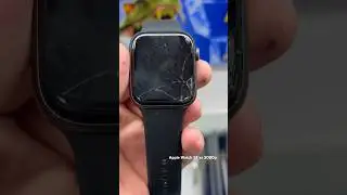 Apple Watch SE за 5000р / Замена разбитого стекла #москва