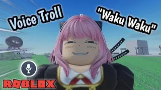 ROBLOX GIRL VOICE TROLLING  | MIC UP