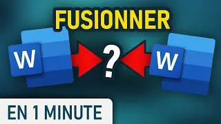 Fusionner des documents Word (avec la mise en forme !)