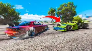 Recreating VIRAL GTA 5 DRIFT STUNTS On Tik Tok!