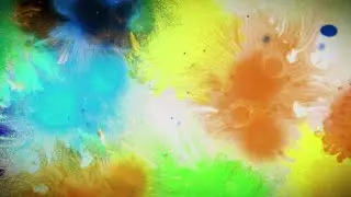 Paint Splatter Background Stock Motion Graphics