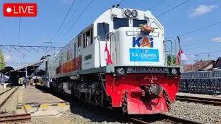 🔴 PERJALANAN PERDANA KERETA API LOGAWA NEW GENERATION ! Naik KA Logawa Ekonomi Terbaru Makin Nyaman
