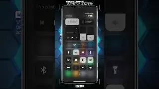 Control Center Theme For Xiaomi HyperOS Global Device #shorts