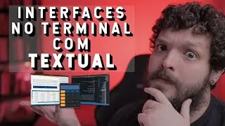 Criando interfaces de terminal com Textual (TUIs) | Live de Python #240