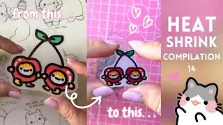 💖SHRINK PLASTIC COMPILATION💖 DIY SHRINK PLASTIC