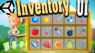 Simple Inventory UI in Unity With Grid Layouts