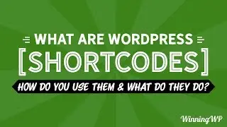 What Are WordPress Shortcodes, How Do You Use Them, And What Do They Do?