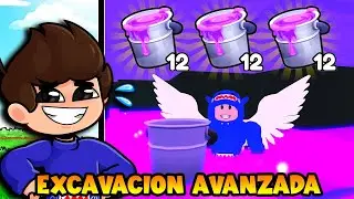 ENCUENTRO MAGIA POR PRIMERA VEZ EN LA EXCAVACION AVANZADA DE PET SIMULATOR 99 DE ROBLOX!!!