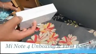 Mi Note 4 Unboxing and First Boot.