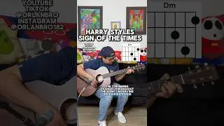 Harry Styles - Sign of the Times guitar tutorial #guitar