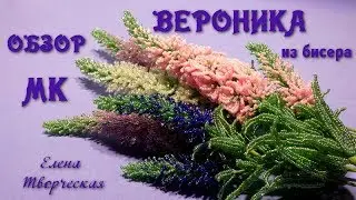 Обзор МК «Вероника из бисера». // Вероника из бисера. // Veronika bead.