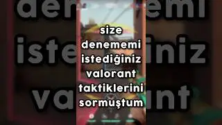 valorantta mutlaka işinize yarayacak taktik | #valorant #shorts