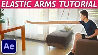 How to Create ELASTIC ARMS SUPERPOWER! - After Effects VFX Tutorial