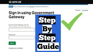 How To Create A Government Gateway ID 