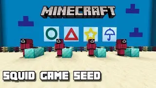 **NEW** Squid Game **SEED** in Minecraft (Working 2021) Fully Functional