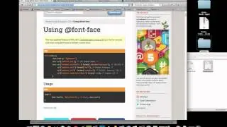 (20/36) Setting Custom Font with @font-face