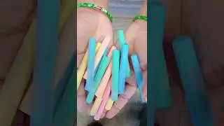 most satisfyingly chalk crush ever #asmr #shorts #asmrsounds #ytshorts_ #viralvideo #chalk #colour