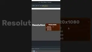 resolution drop down menu theme and font looking nice