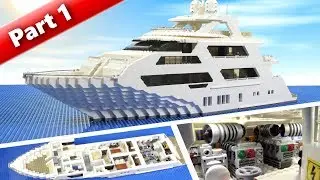 Lego Super Yacht MOC (part 1)