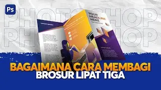 CARA CEPAT MEMBAGI KERTAS MENJADI TIGA BAGIAN UNTUK BROSUR LIPAT