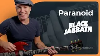 Paranoid by Black Sabbath | Easy Guitar Lesson