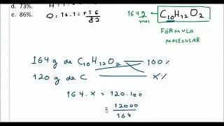 A porcentagem em massa de carbono no eugenol é, aproximadamente: