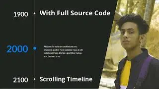 Scrolling Timeline Plugin With jQuery with full source code by jishaansinghal in 2022