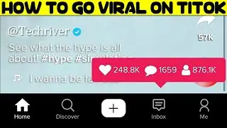 How To Go Viral On Tiktok 2024 | Real Tiktok Foryou Trick | Tiktok Foryou Setting Latest Update !