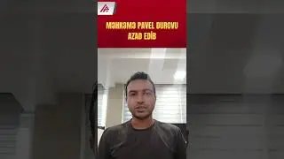 Paris məhkəməsi "Telegram"ın yaradıcısı Pavel Durovu azad edib – APA TV